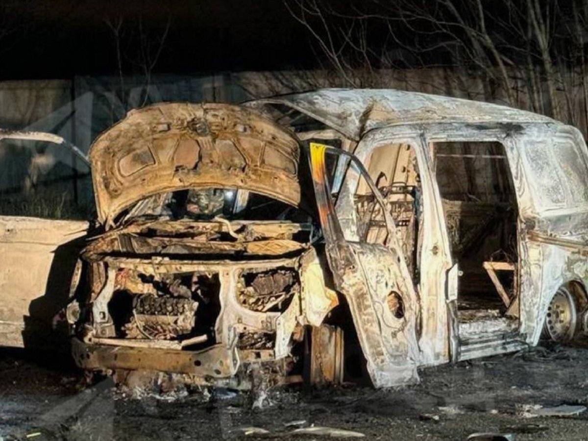 Подорвали машину Альберта Кручинина