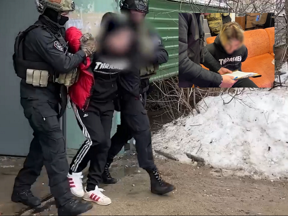 Задержание блогера-миллионника из Петрозаводска попало на видео