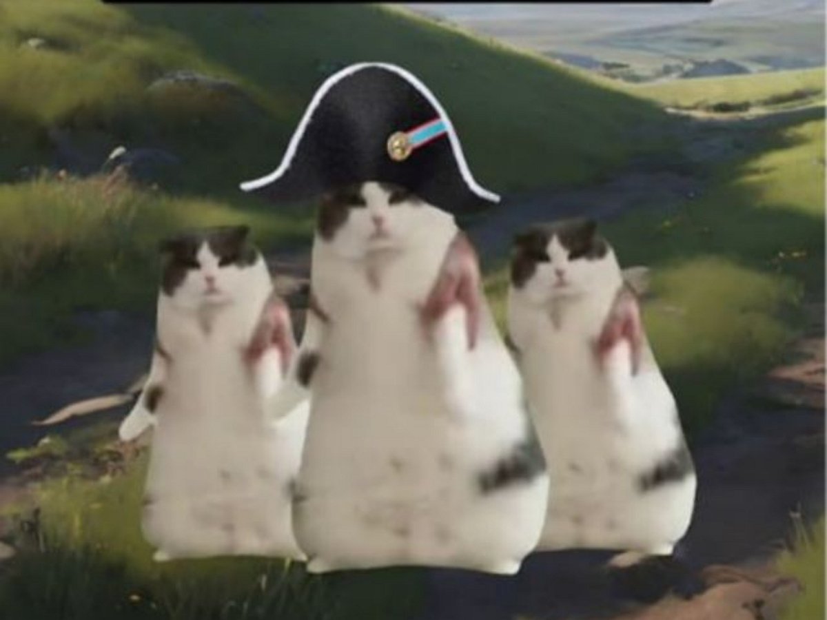 Тиктокер пересказывает войну 1812 года мемами с котиками