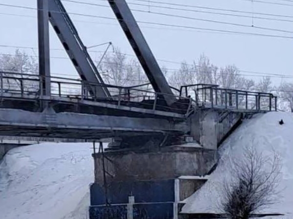 Взрыв моста Самарская область