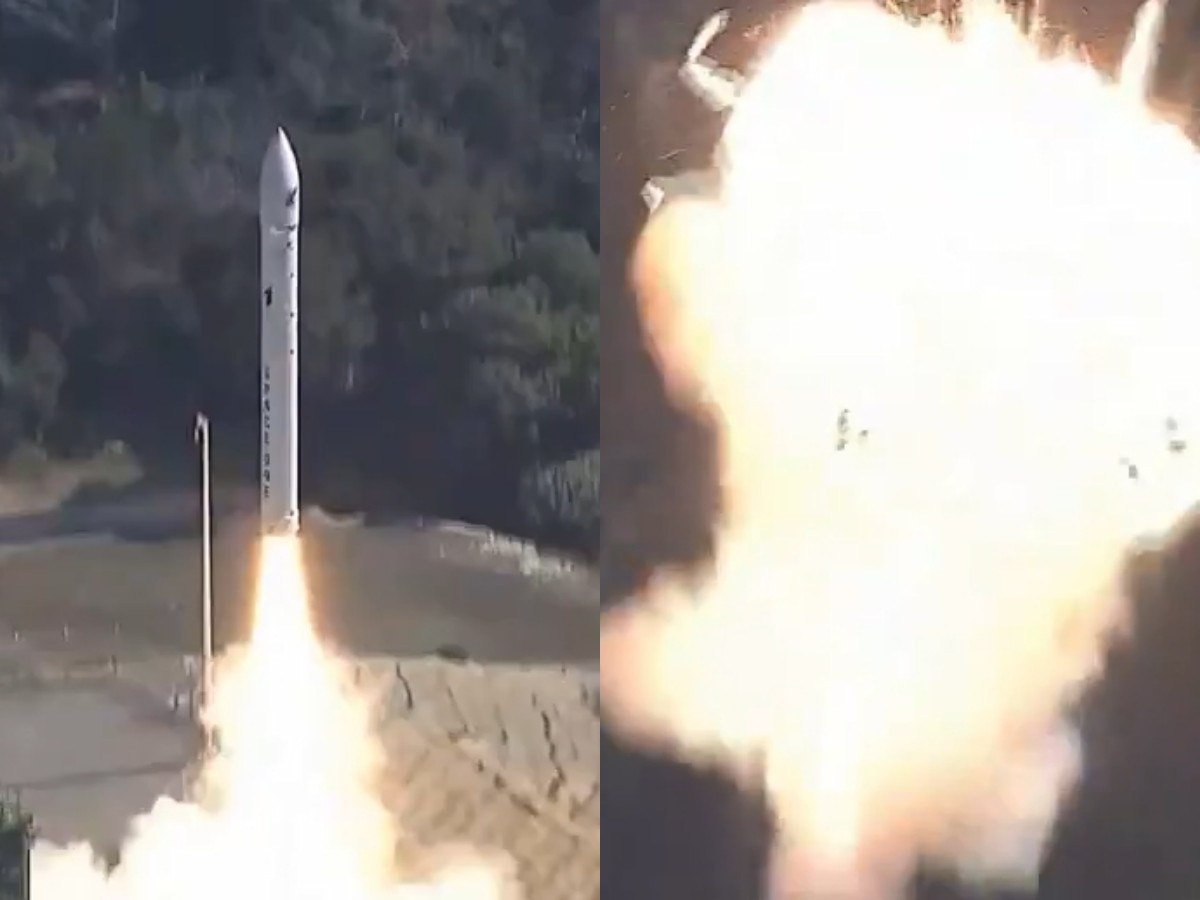 Взрыв ракеты частной компании Space One в Японии попал на видео