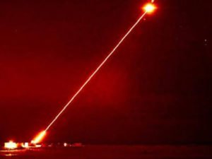 Испытания лазерного оружия