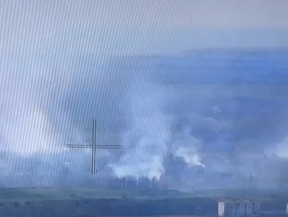 ВС РФ показали видео с «выкуриванием» украинской армии из Часов Яра