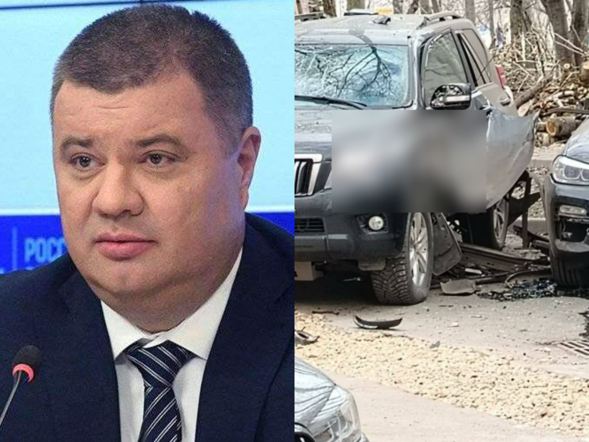 В Москве экс-сотрудник СБУ едва не погиб при взрыве Toyota Land Cruiser Prado