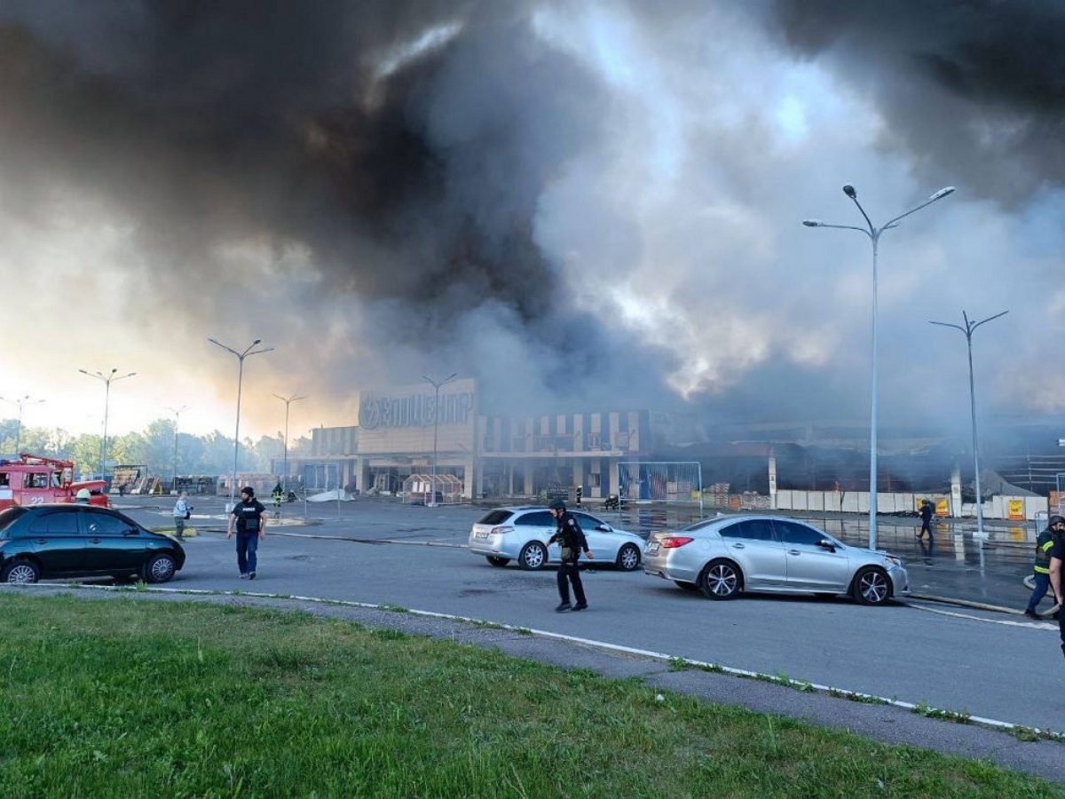ТАСС: ВС РФ ракетным ударом уничтожили склад ВСУ в здании ТЦ Эпицентр в Харькове