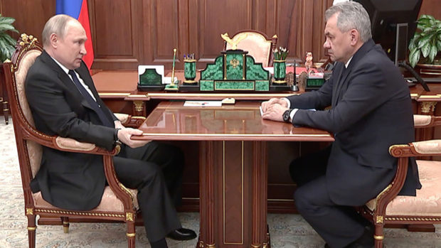 Путин обратился к Шойгу после его отставки с поста министра обороны