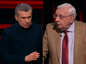 «Дальше будет суд»: Соловьев устроил скандал в эфире, выгнав из студии политолога Третьякова