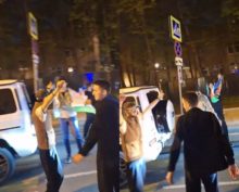 В Москве задержали мигрантов, перекрывших дорогу ради танцев