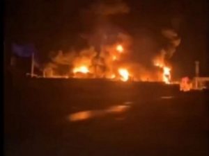 В Калужской области ликвидировали пожар на НПЗ после атаки дрона