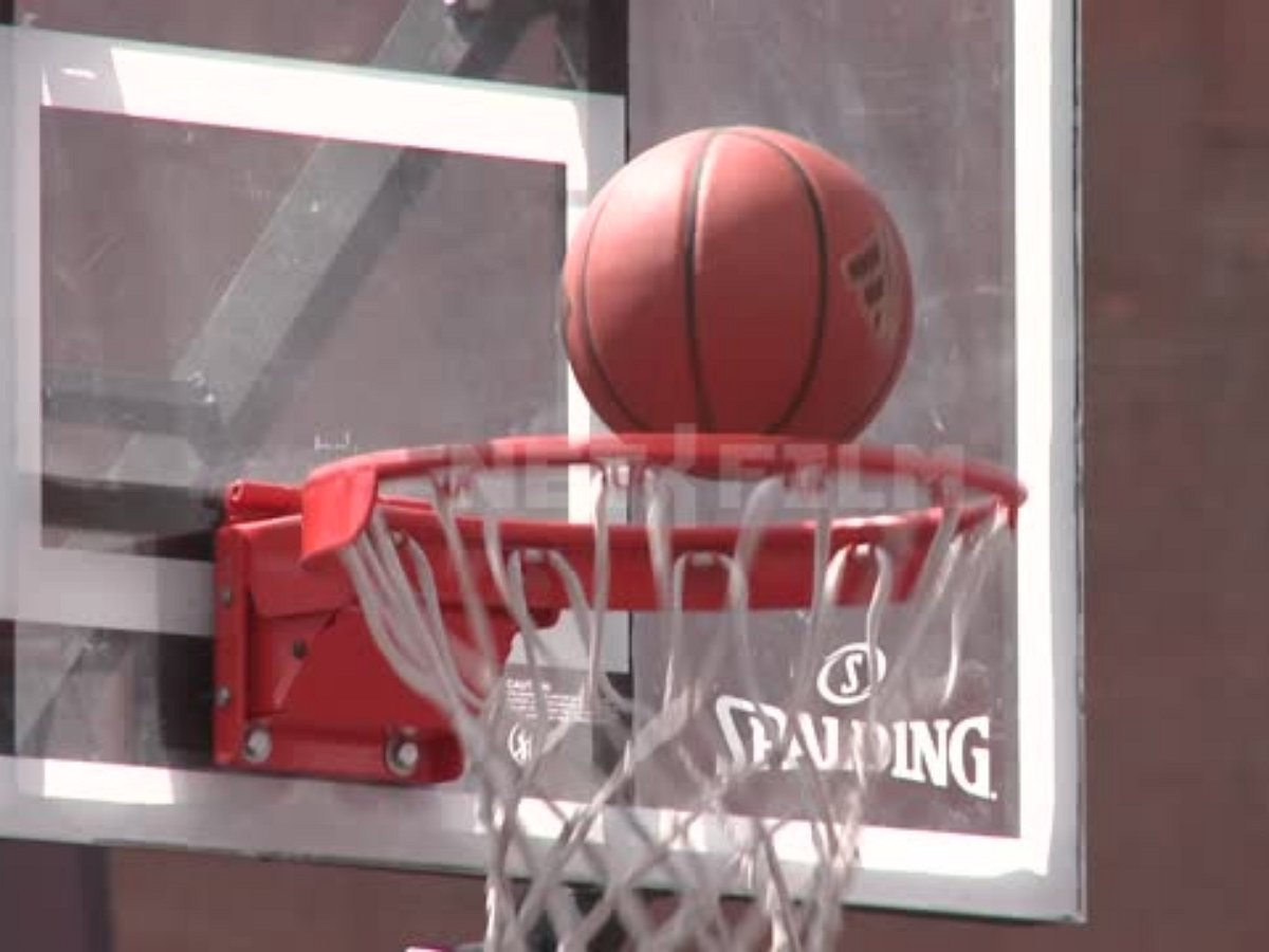 Этот пес играет в баскетбол