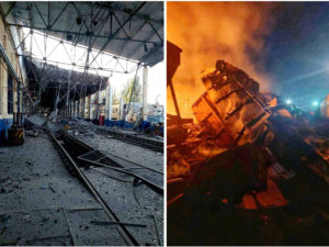 В Харьковской области уничтожен железнодорожный эшелон с 1200 военными ВСУ