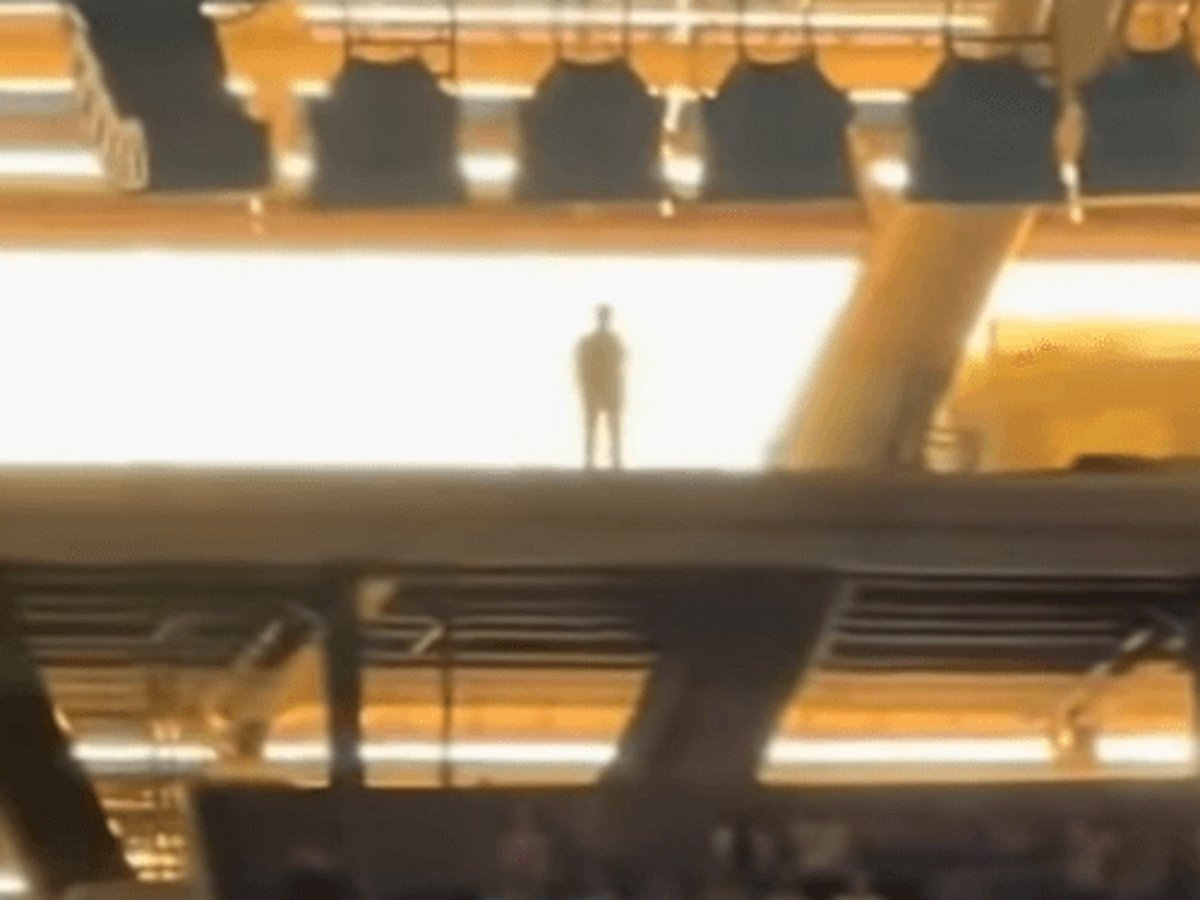 На концерте Тейлор Свифт заметили странную фигуру