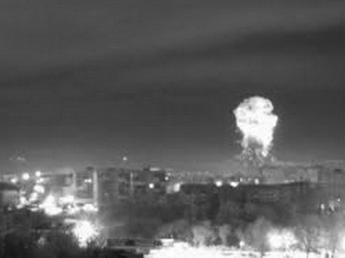 Удар HIMARS по Каховской ГЭС