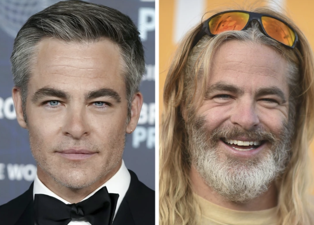 Мужчины-знаменитости которые кардинально поменяли имидж