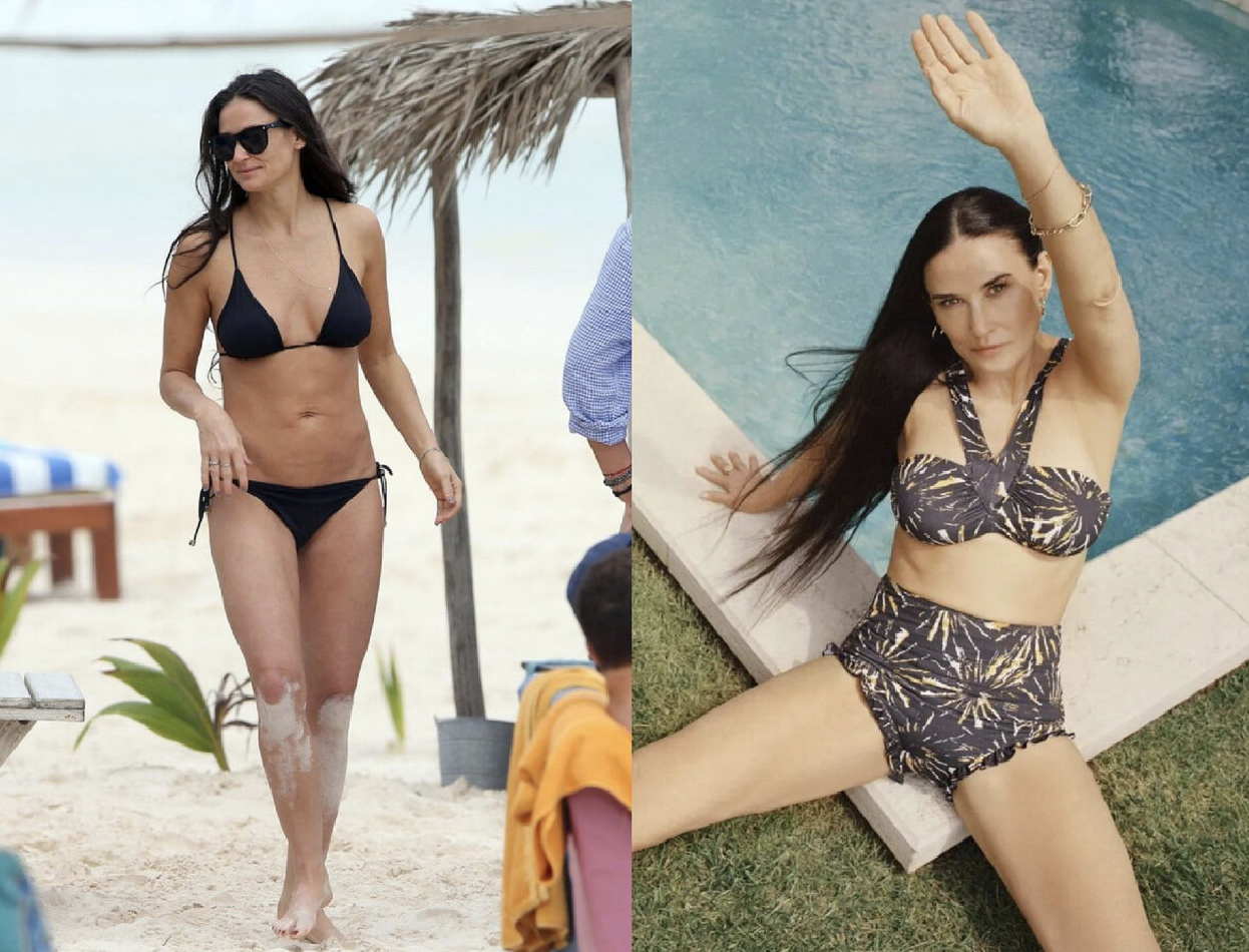 Звезды примеряют купальники в соцсетях и в реальной жизни