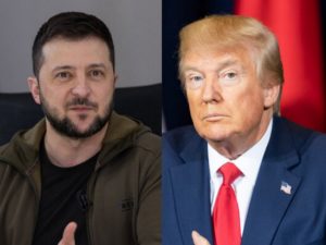 Зеленский и Трамп