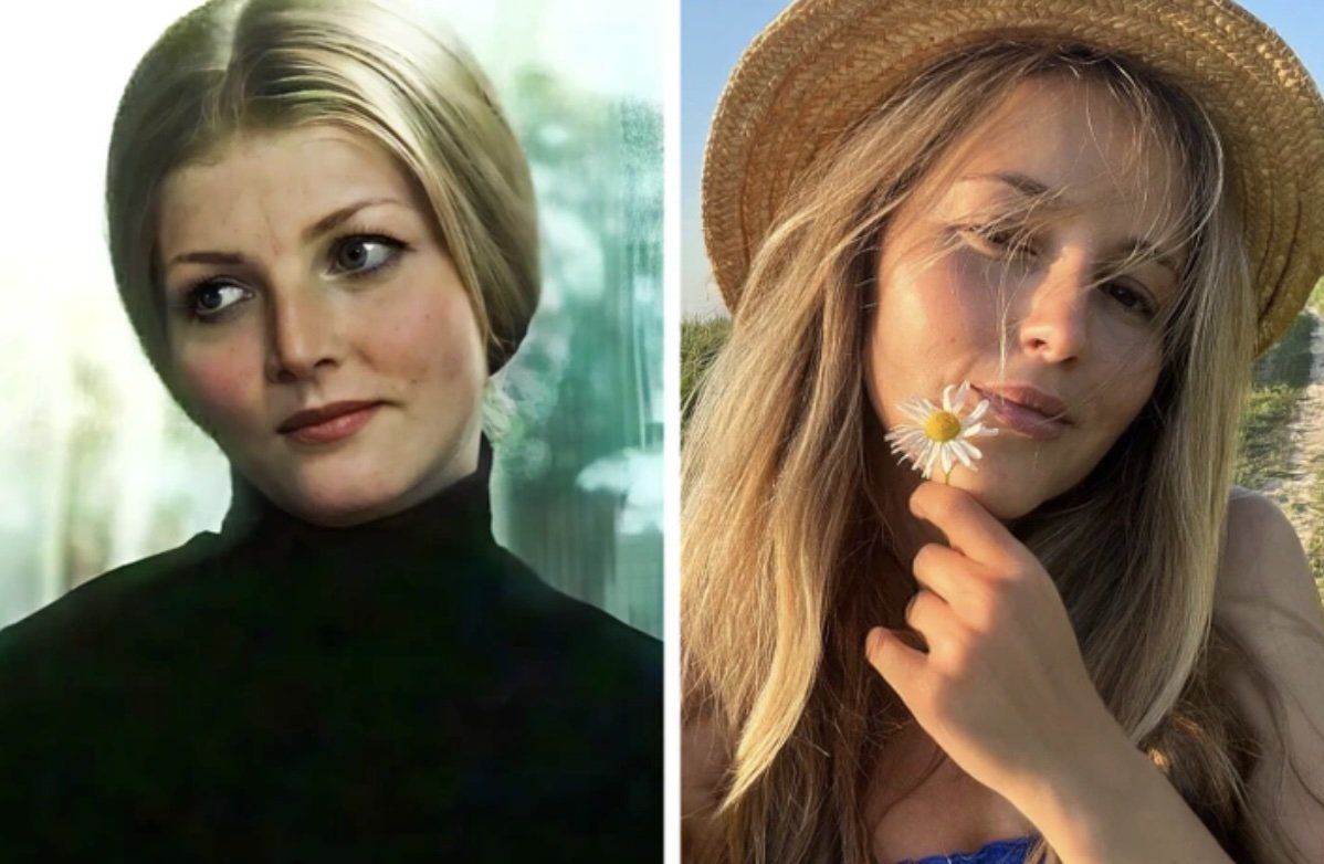 Современные звезды, которые удивительно похожи на своих коллег из прошлого и настоящего