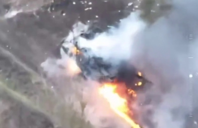 Российские военные на видео показали мастер-класс по перехвату украинской «Бабы Яги» (ВИДЕО)