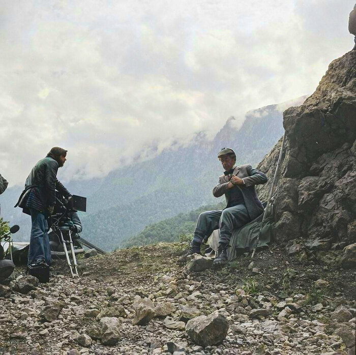 Удивительные фотографии со съемок культовых фильмов XX века