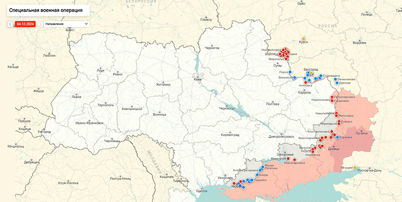 Карта Украина