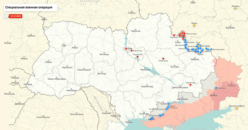 Карта Украина
