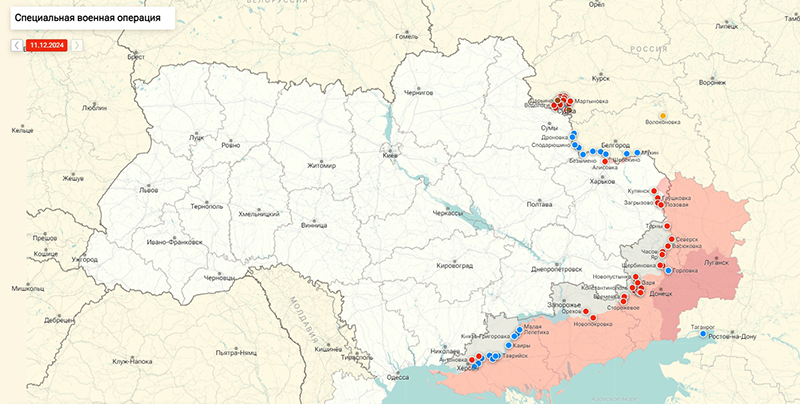 Карта Украина