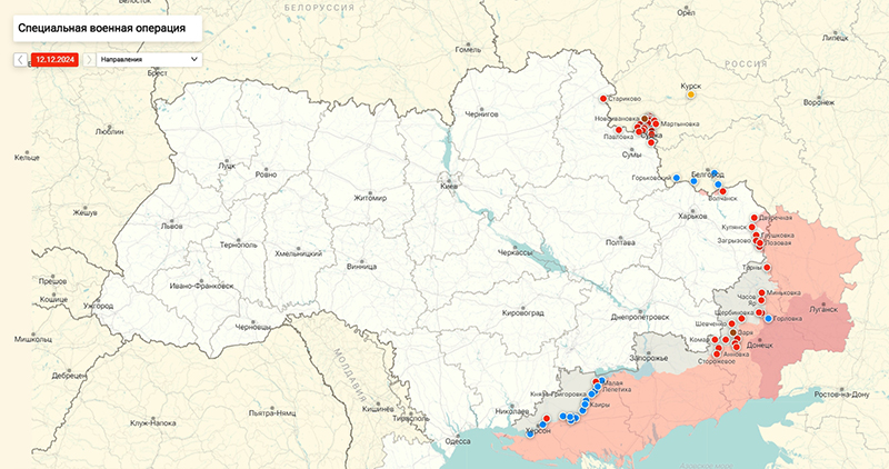 Карта Украина