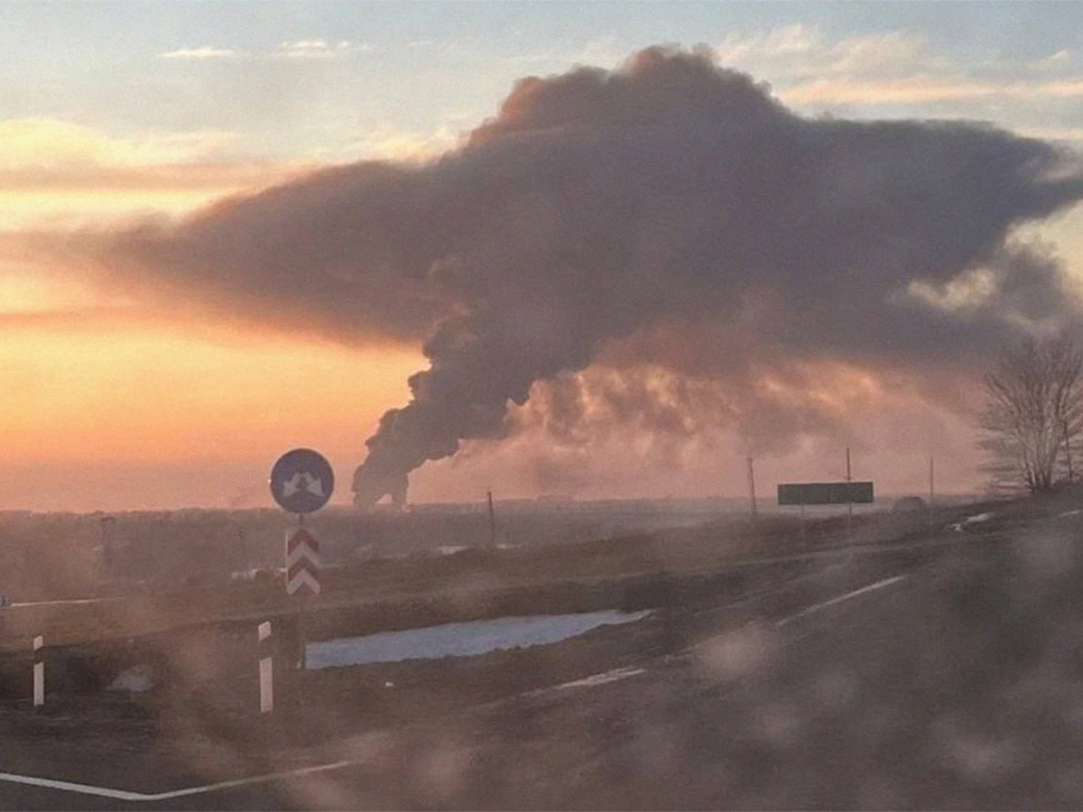 Удар по Украине