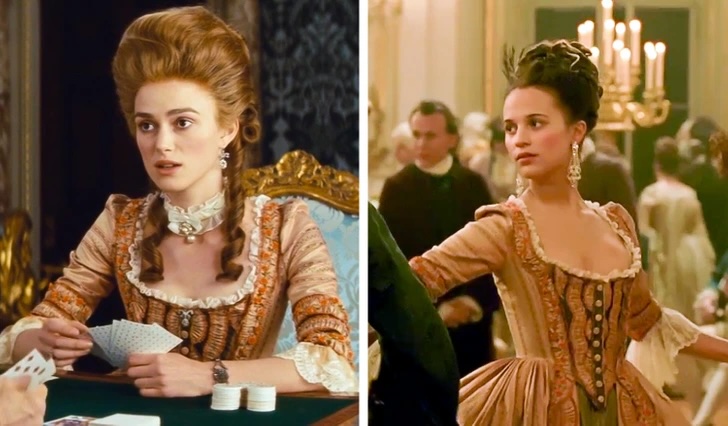 Случаи, когда одни и те же костюмы снялись сразу в нескольких кинолентах