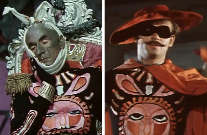 Случаи, когда одни и те же костюмы снялись сразу в нескольких кинолентах