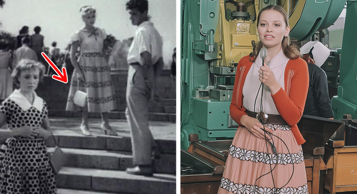 Случаи, когда одни и те же костюмы снялись сразу в нескольких кинолентах