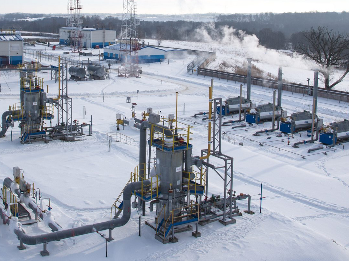 Подземные газовые хранилища на Украине