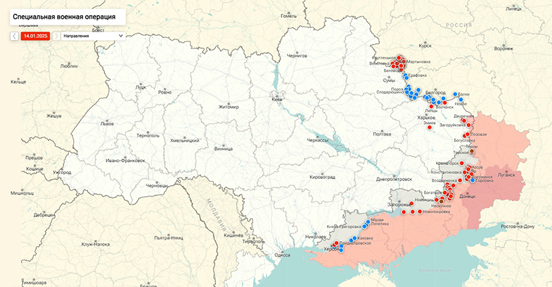 Карта Украина