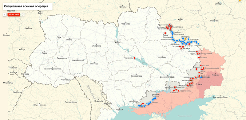 Карта Украина
