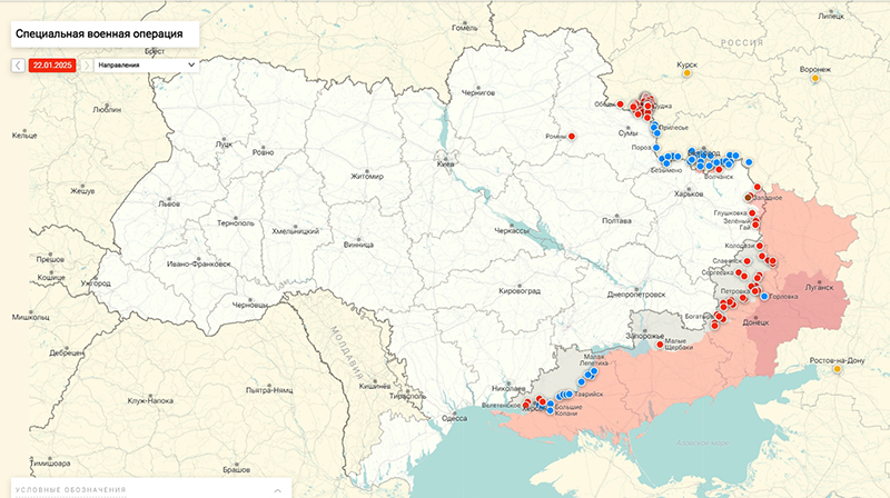 Карта Украина