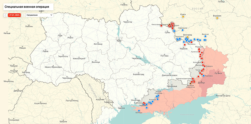 Карта Украина