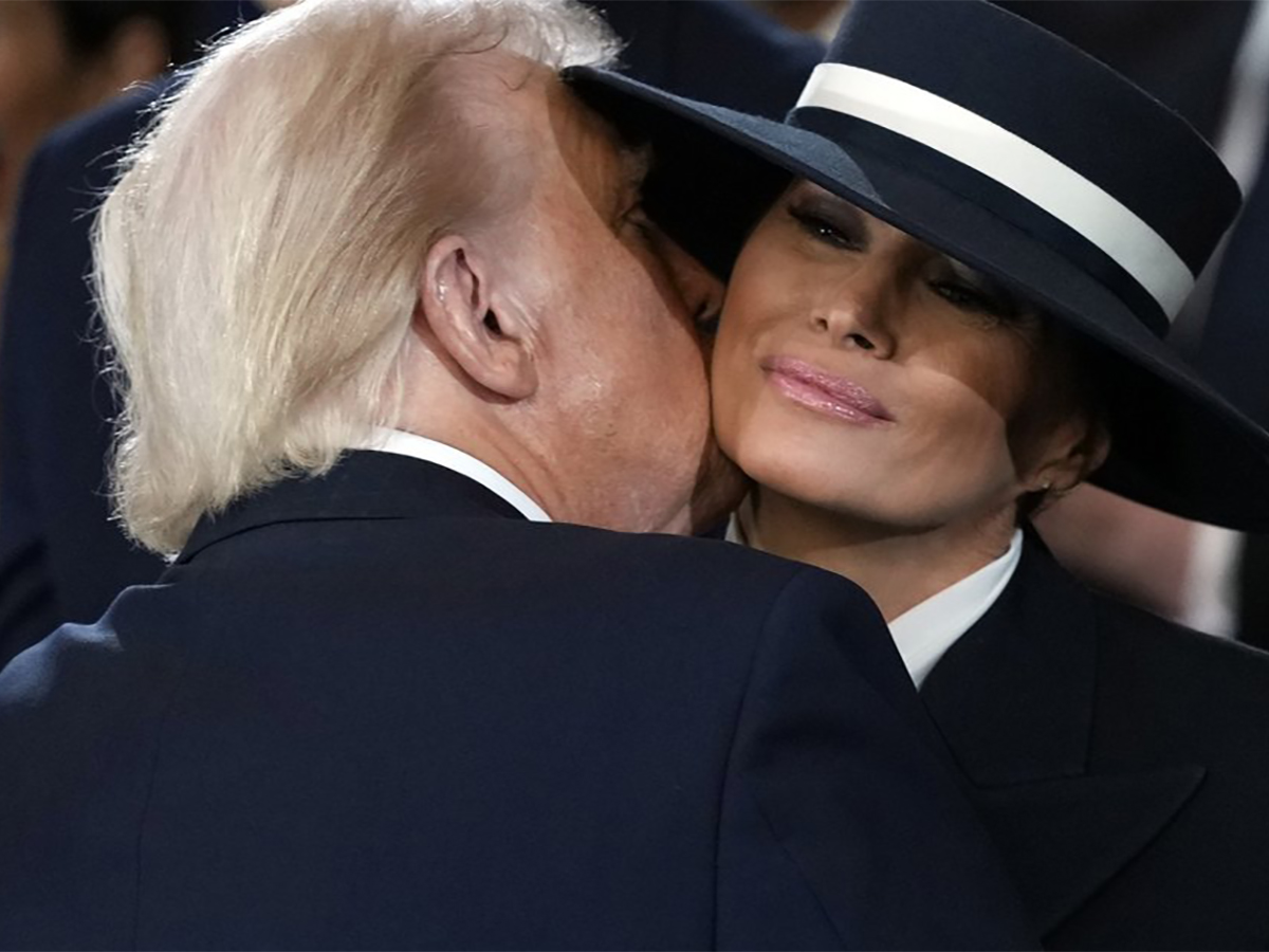 Дональд Трамп Мелания Трамп инаугурация