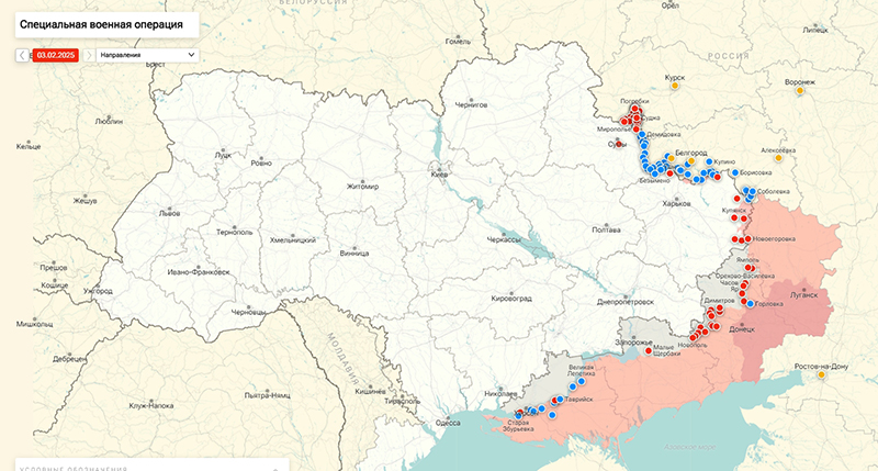 Карта Украина