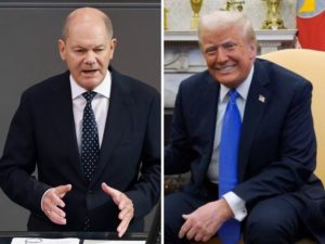 Трамп Шольц