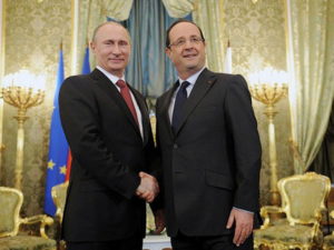 Путин и Олланд