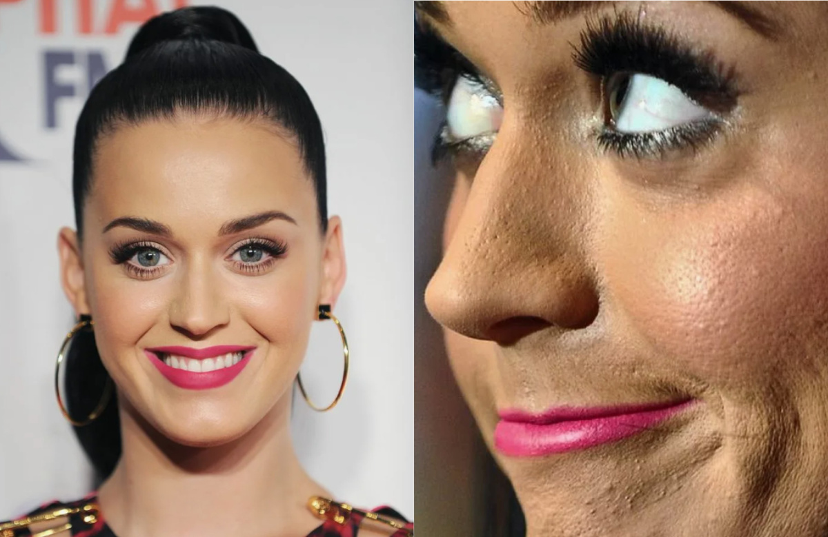 Как выглядят вблизи лица звезд, внешностью которых восхищаются фанаты