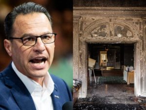 Дом губернатора, который метит в президенты США, сгорел после поджога