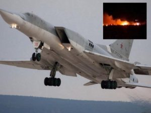 Опубликовано фото воронки от ФАБа с двумя БТР ВСУ