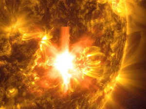 Вспышка на Солнце