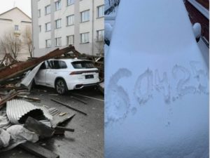 Буйство урагана в Сибири и снегопад в Москве: Россию накрыла аномальная непогода