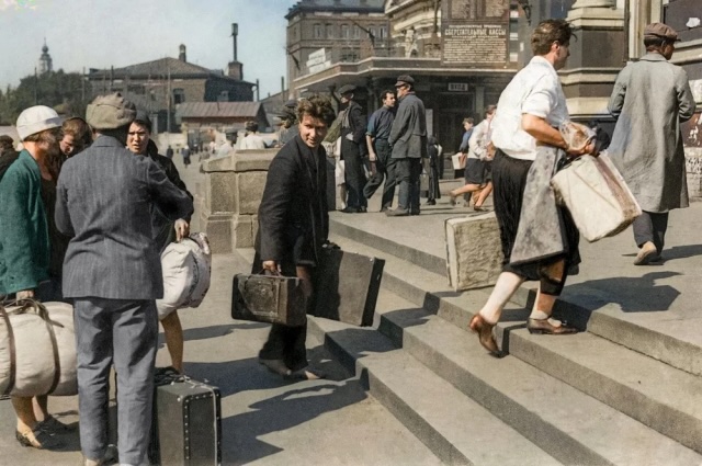 Редкие снимки Москвы, снятые 100 лет назад