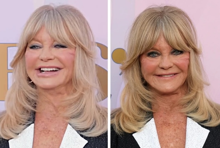 Пары фото звезд, которые были сделаны в один день, хотя так сразу и не скажешь