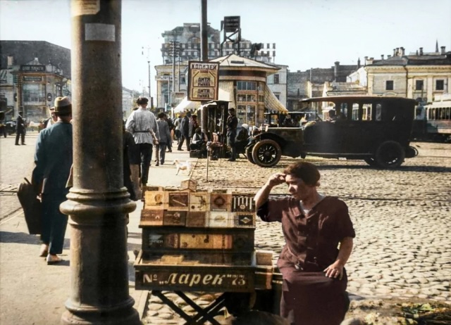 Редкие снимки Москвы, снятые 100 лет назад