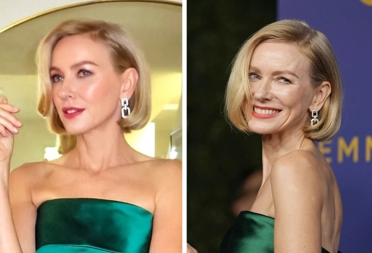 Пары фото звезд, которые были сделаны в один день, хотя так сразу и не скажешь