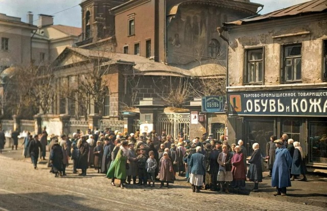 Редкие снимки Москвы, снятые 100 лет назад